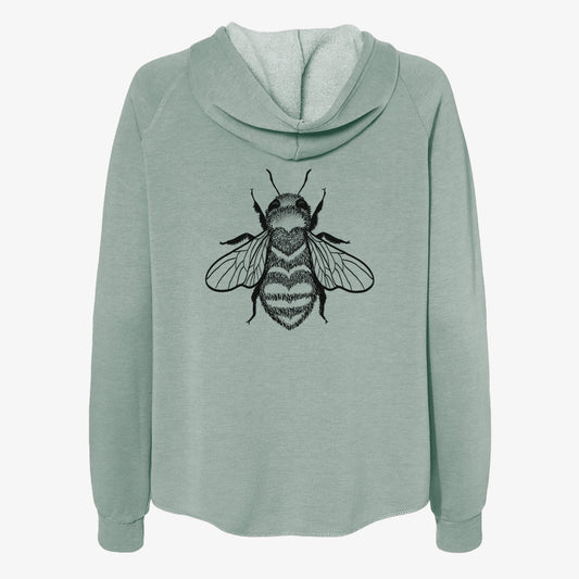 Bee Love - Women's Cali Wave Zip-Up Sweatshirt
