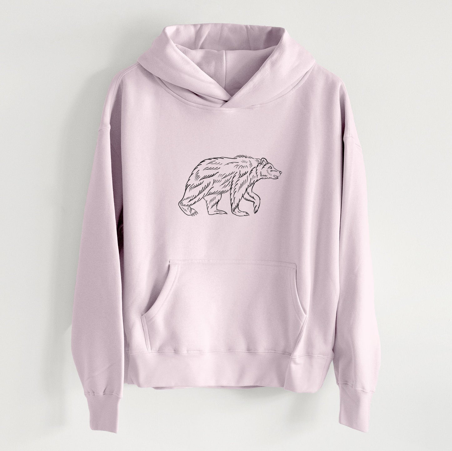 Brown Bear - Women's Heavyweight Relaxed Hoodie