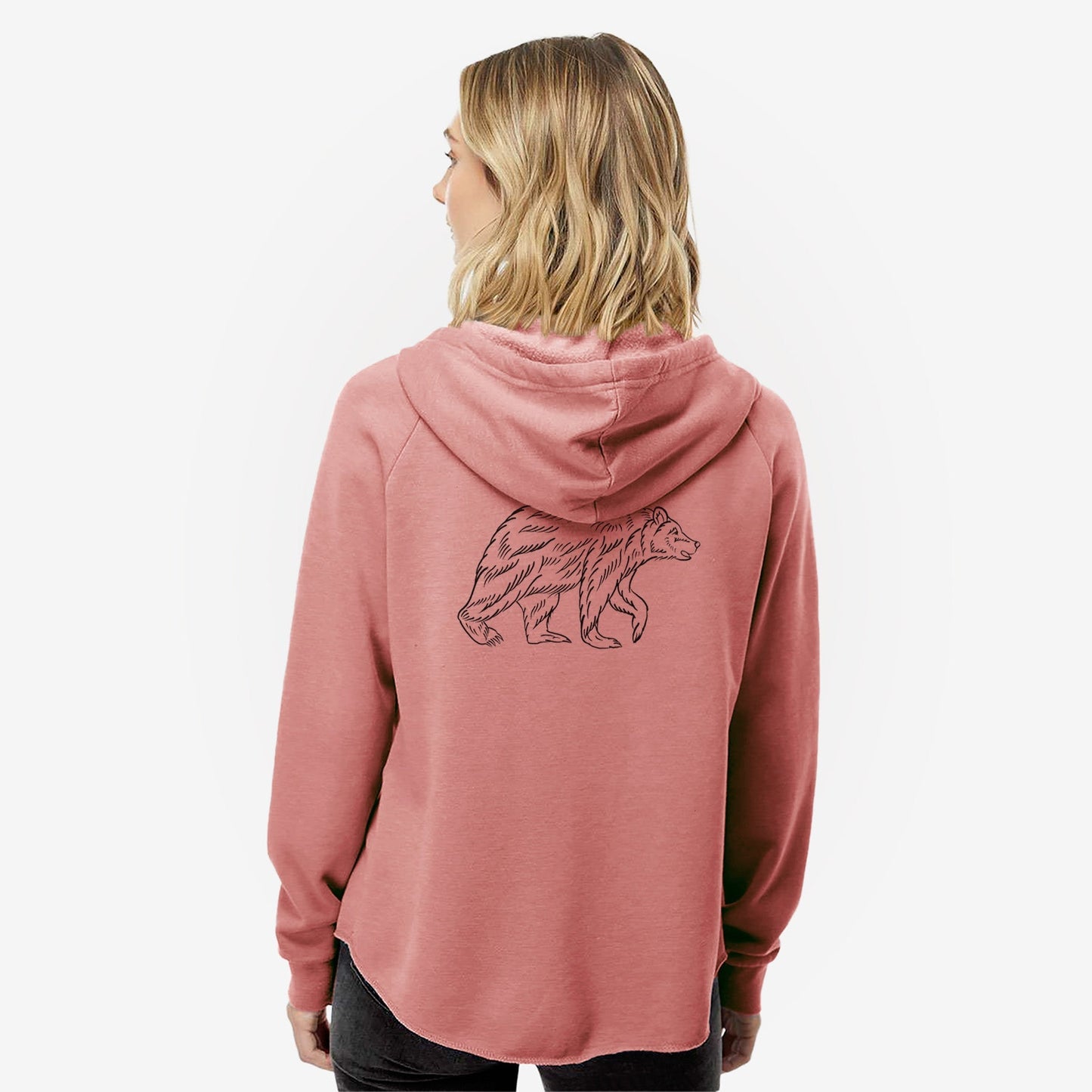Brown Bear - Women's Cali Wave Zip-Up Sweatshirt