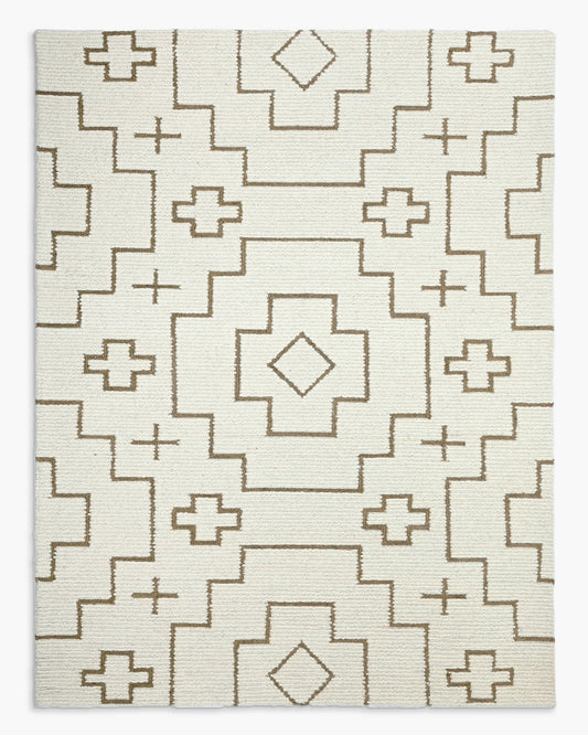 Byron Tufted Wool and Jute Rug