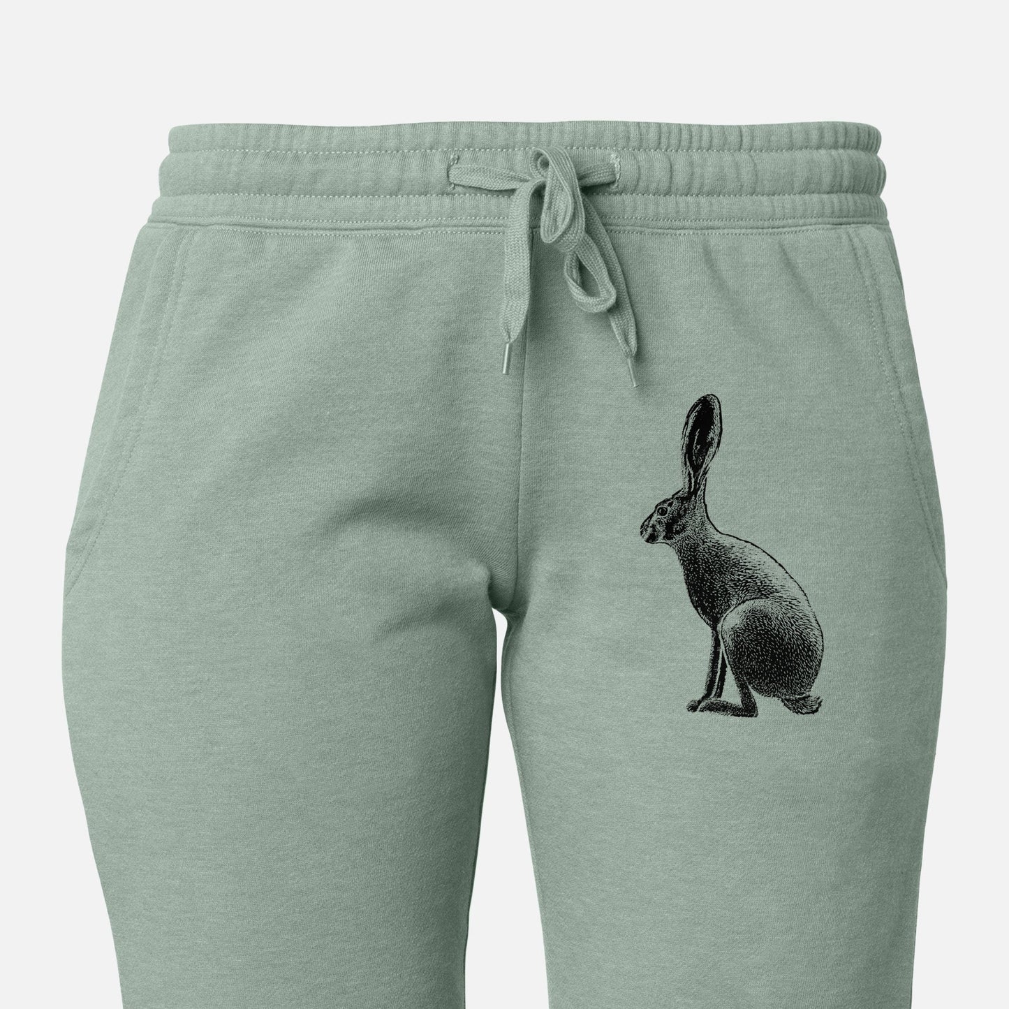 Wild California Hare - Black-tailed Jackrabbit - Women's Cali Wave Jogger Sweatpants