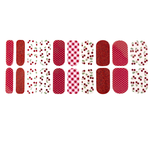 Cherry Girl Nail Wrap
