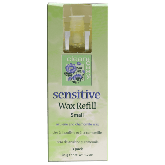 Clean + Easy Wax Refill Sensitive Small(Face) 3pk