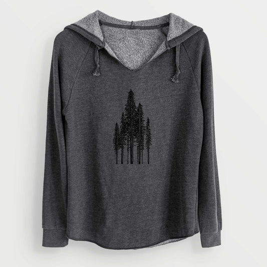 Coastal Redwoods - Cali Wave Hooded Sweatshirt