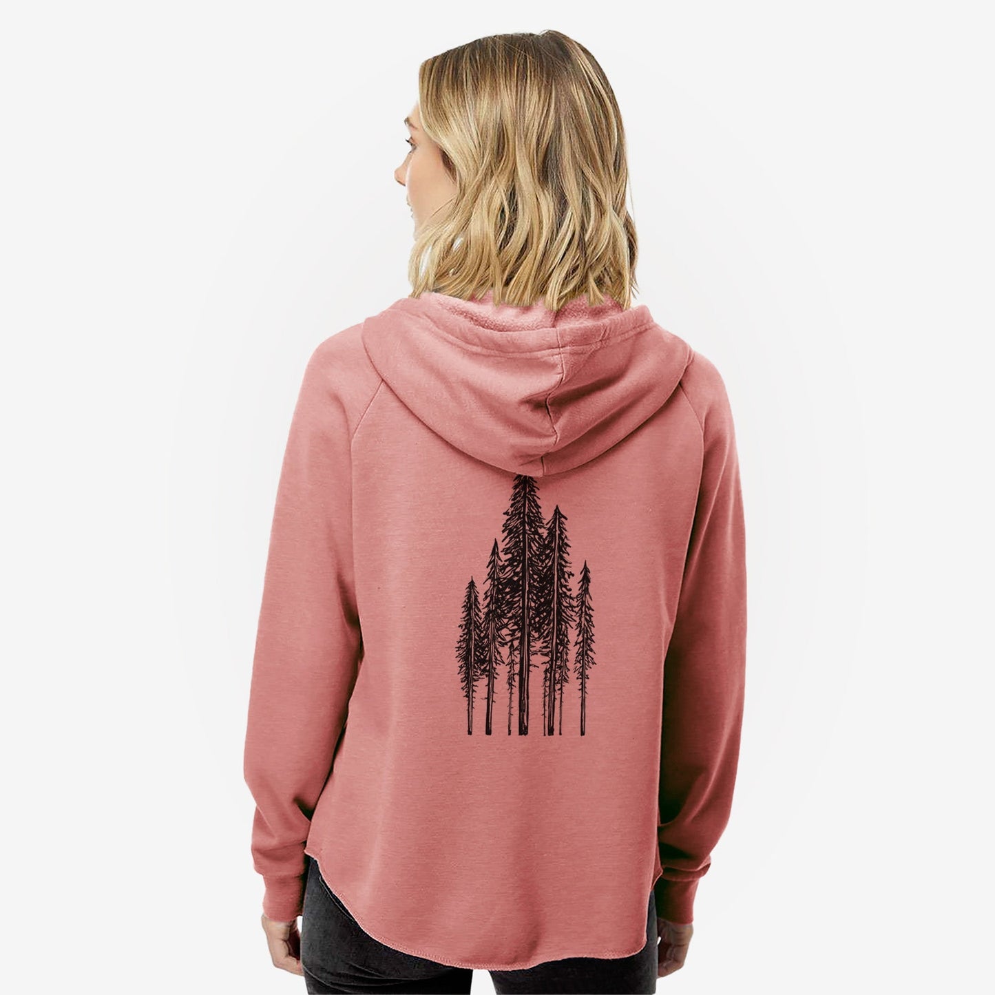Coastal Redwoods - Women's Cali Wave Zip-Up Sweatshirt