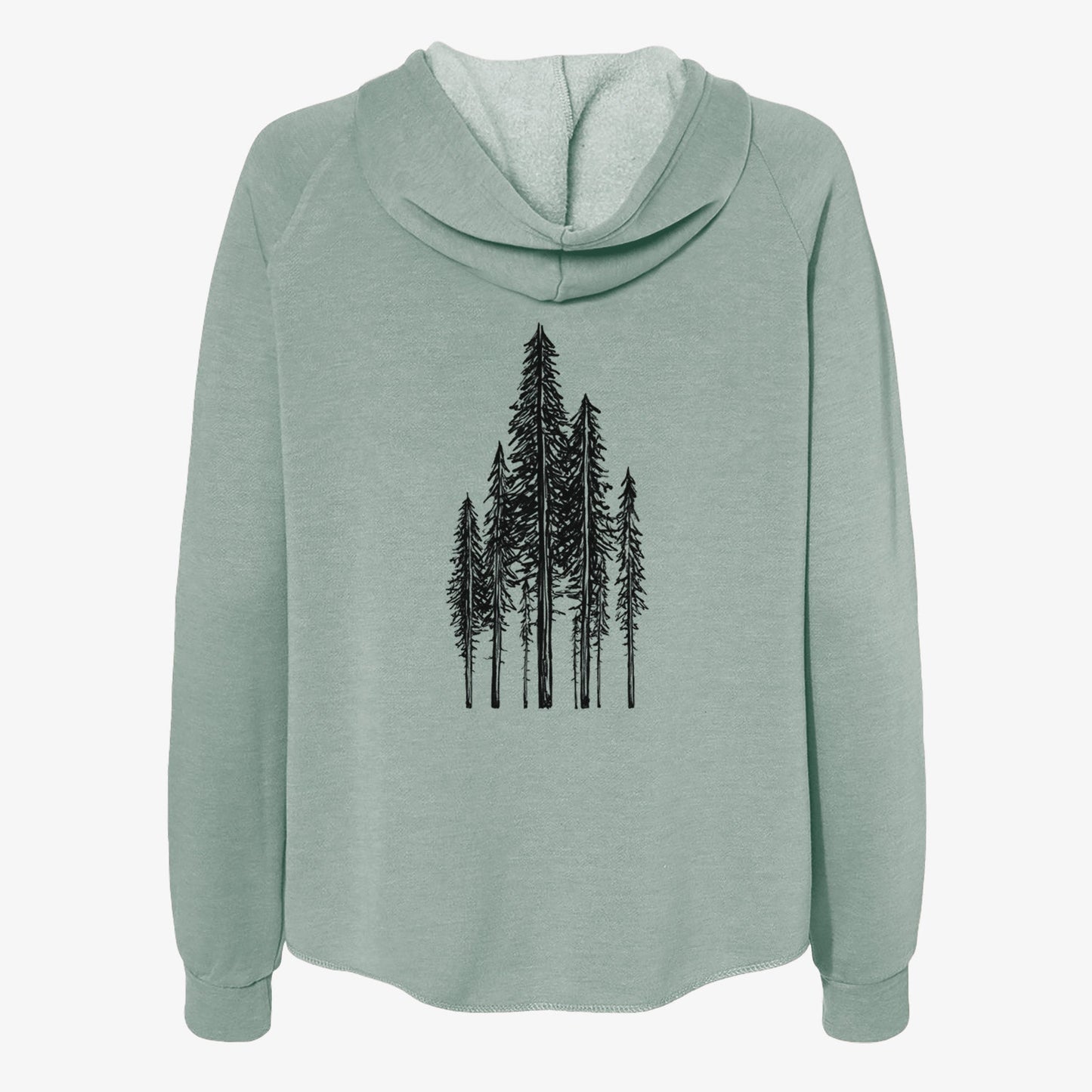 Coastal Redwoods - Women's Cali Wave Zip-Up Sweatshirt