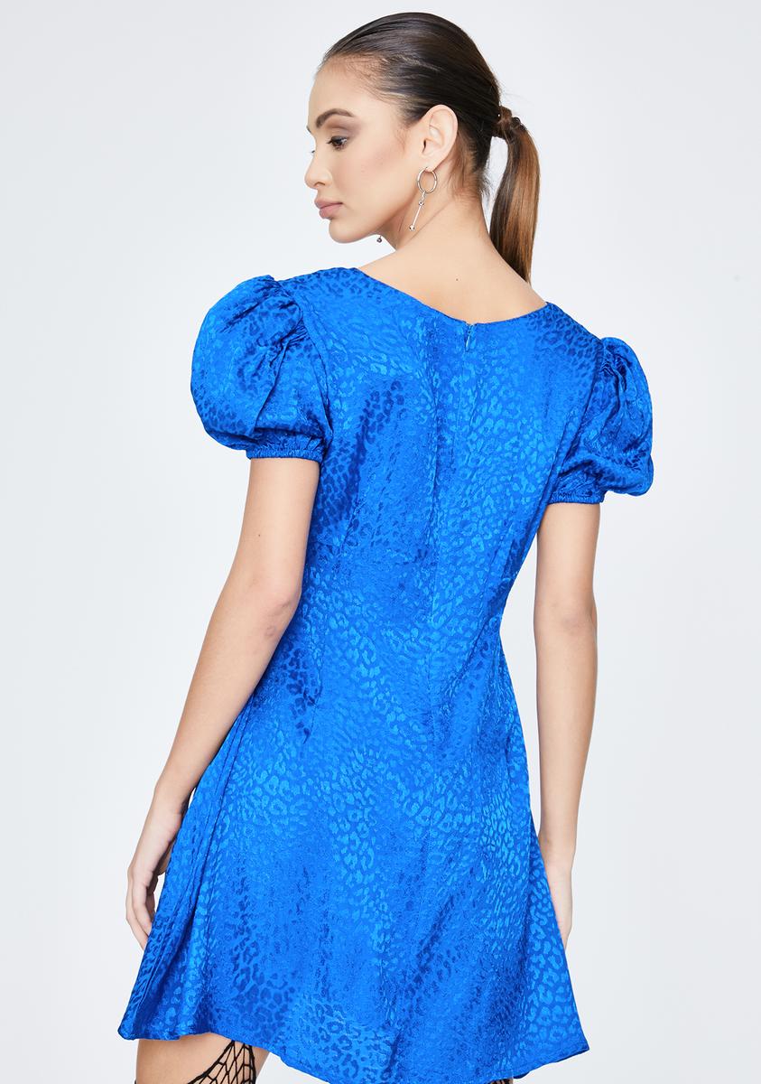 Royal Blue Elfy Mini Dress