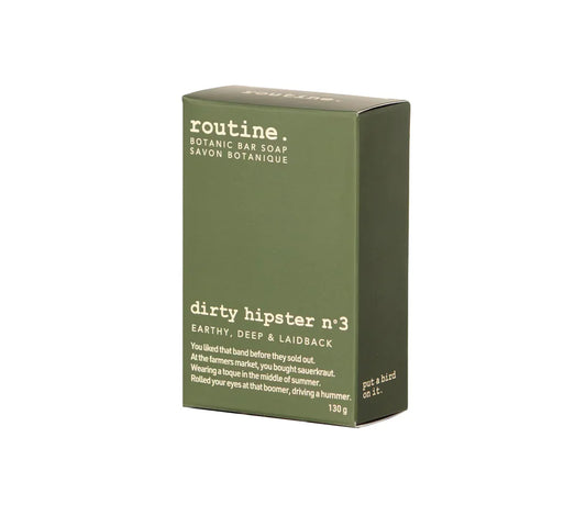 DIRTY HIPSTER No. 4 Bar Soap – Patchouli, Mint, Cocoa & Vetiver