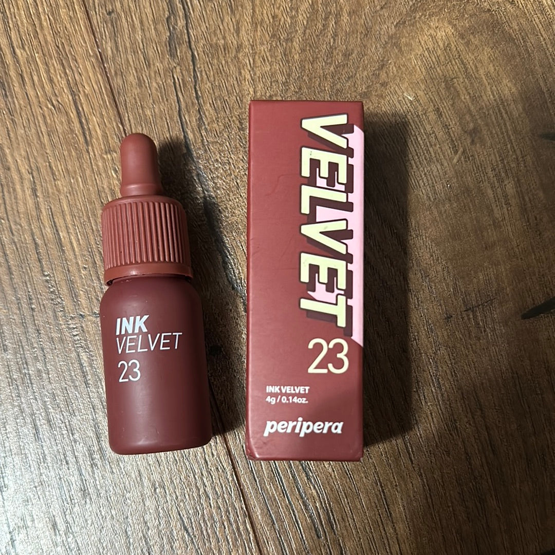 Ink The Velvet (#23 Nutty Nude) - Long-lasting Nude Color with Just a Drop of Red
