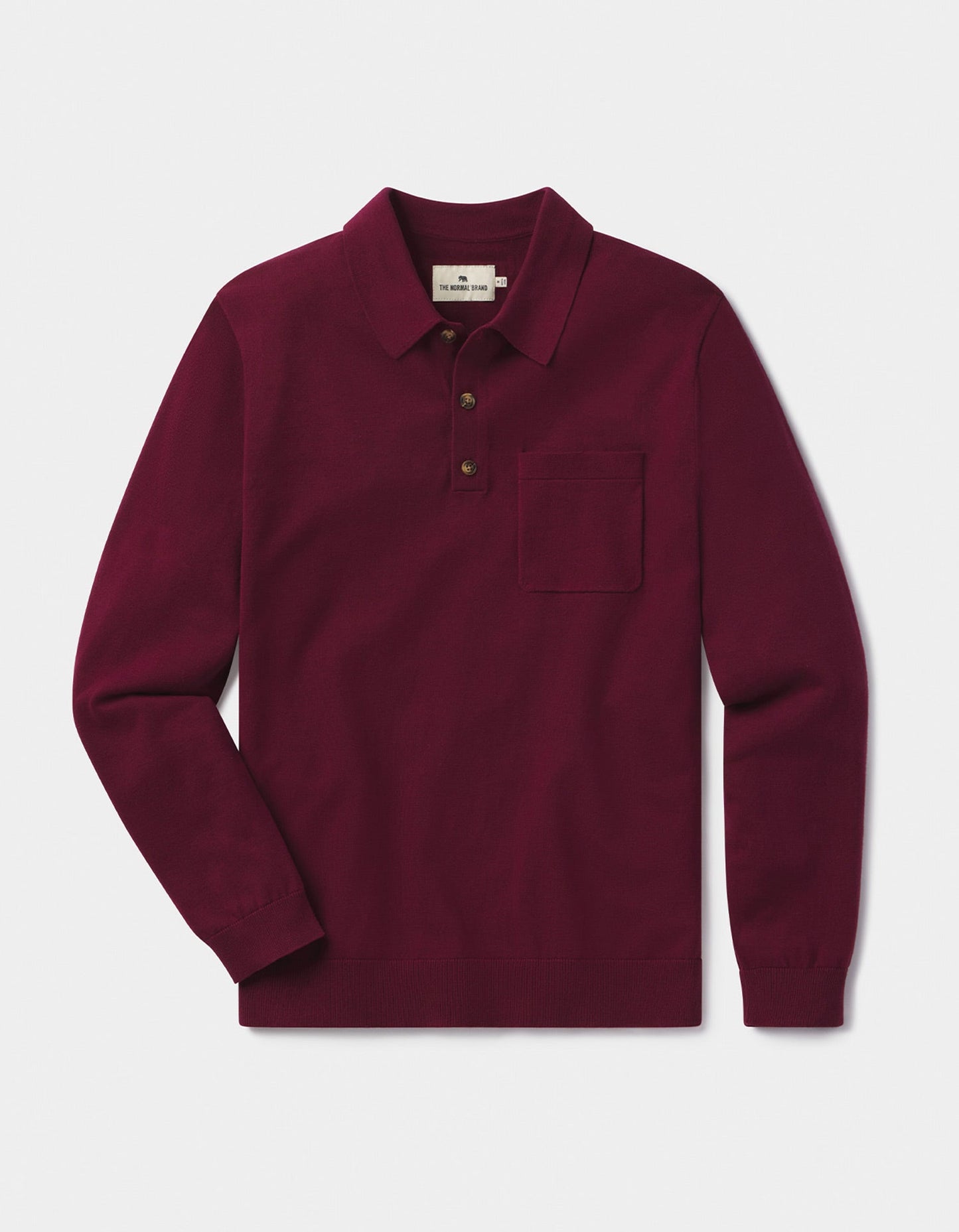 Robles Knit Long Sleeve Polo