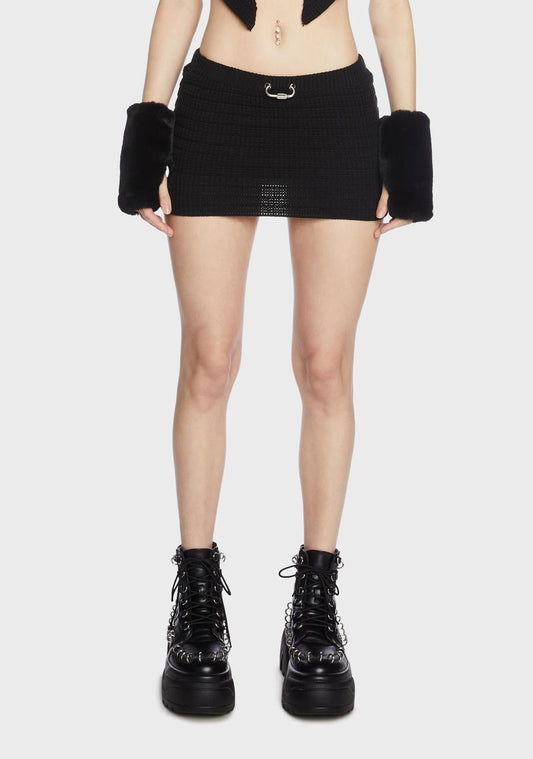 Sofia Knit Mini Skirt