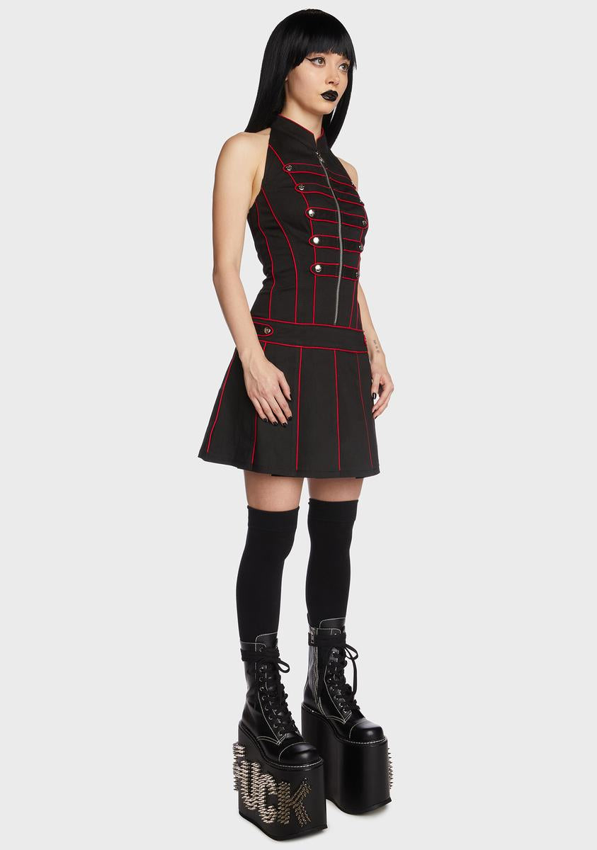 Band Mini Dress