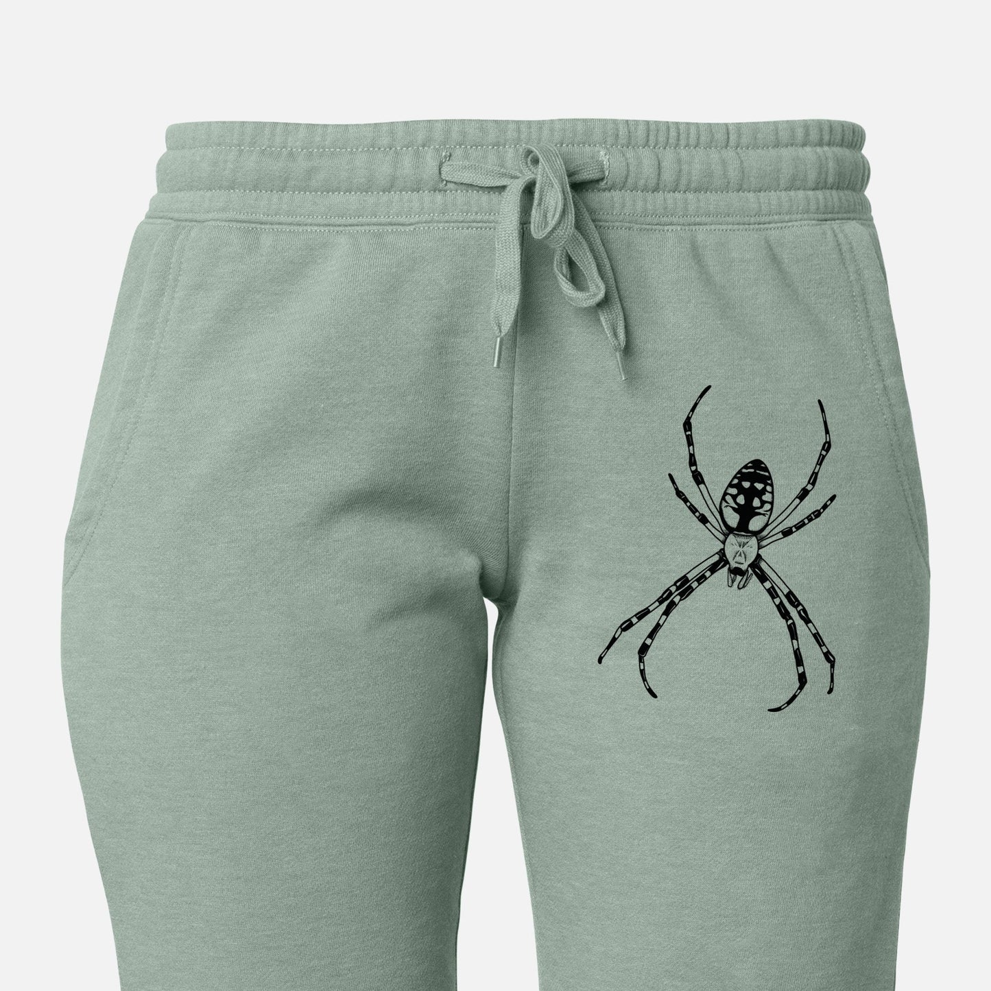 Argiope aurantia - Yellow Garden Spider - Women's Cali Wave Jogger Sweatpants