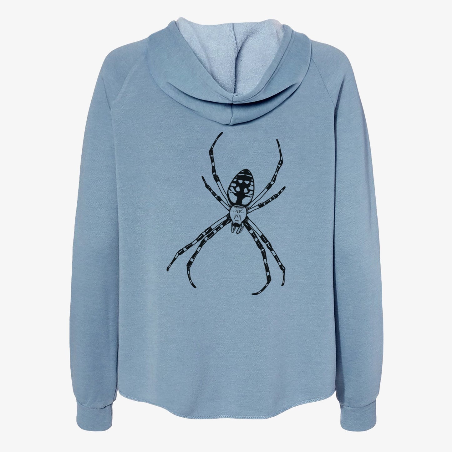 Argiope aurantia - Yellow Garden Spider - Women's Cali Wave Zip-Up Sweatshirt