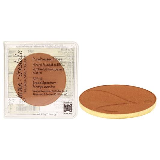 PurePressed Base Mineral Foundation Refill SPF 15 - Cognac by Jane Iredale for Women 0.35 oz Foundation (Refill)