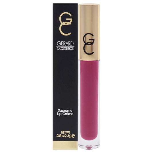 Supreme Lip Creme - Electric Rose by Gerard Cosmetic for Women - 0.08 oz Lip Gloss