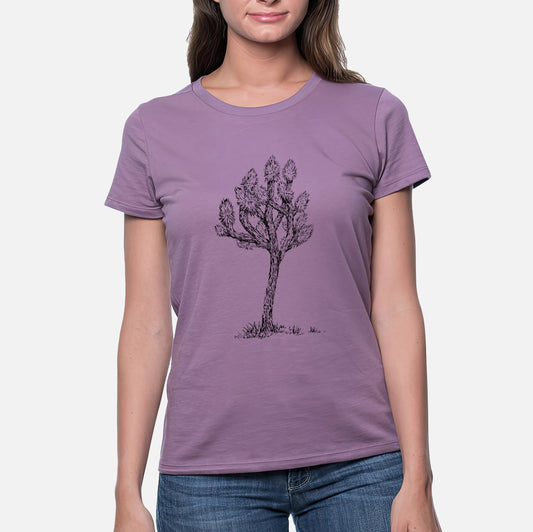 Yucca brevifolia - Joshua Tree - Women's Crewneck - Made in USA - 100% Organic Cotton