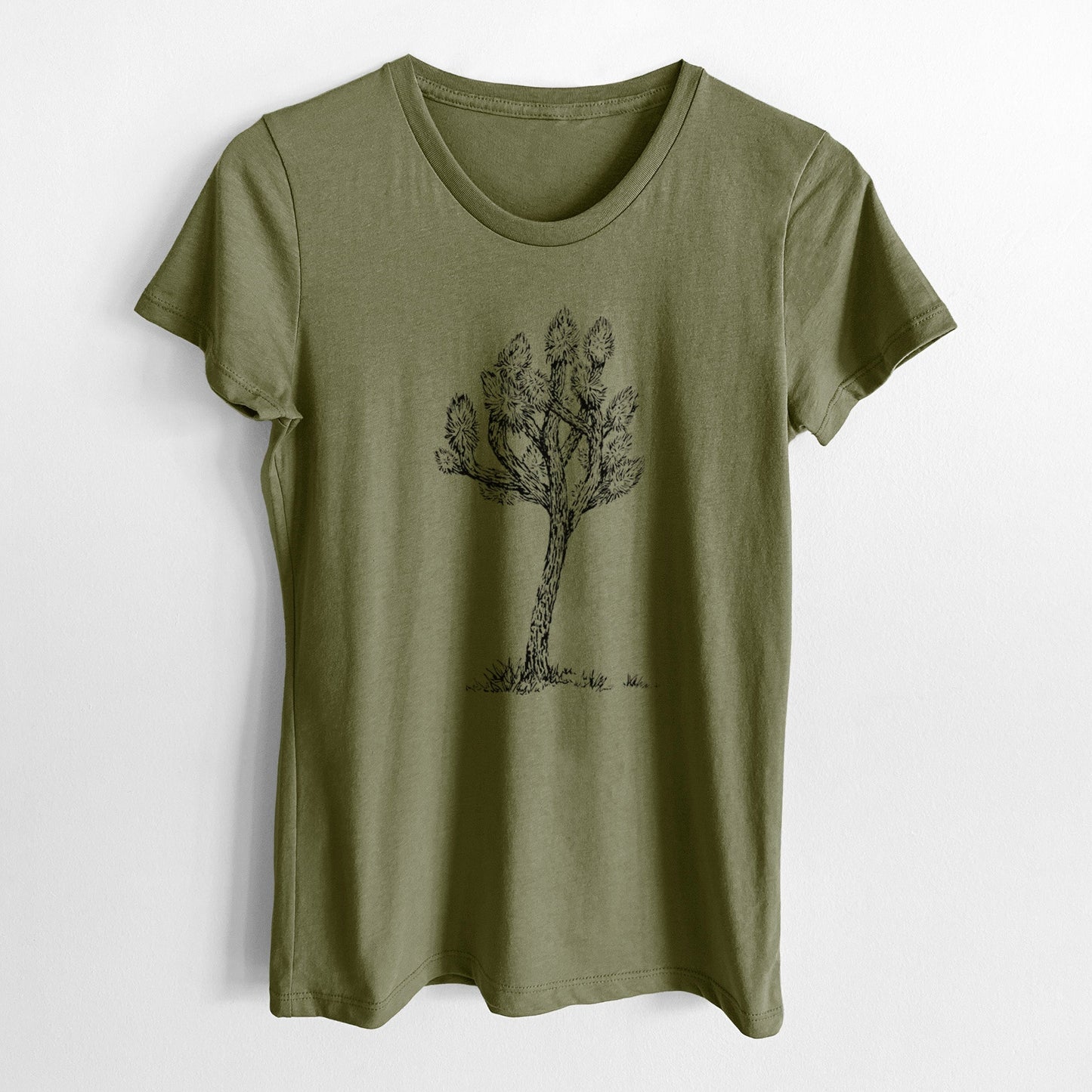 Yucca brevifolia - Joshua Tree - Women's Crewneck - Made in USA - 100% Organic Cotton