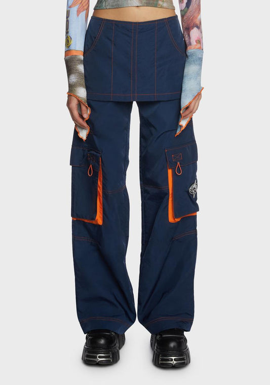 Tangerine Skirt Trousers