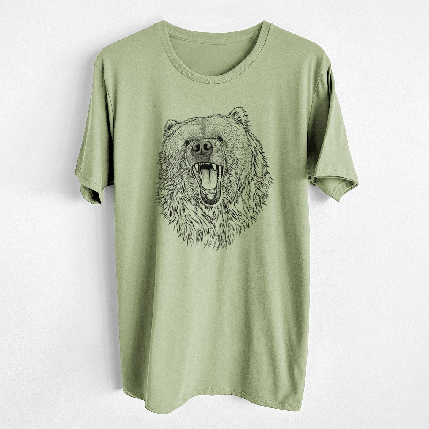 Ursus arctos - Kodiak Bear - Unisex Crewneck - Made in USA - 100% Organic Cotton