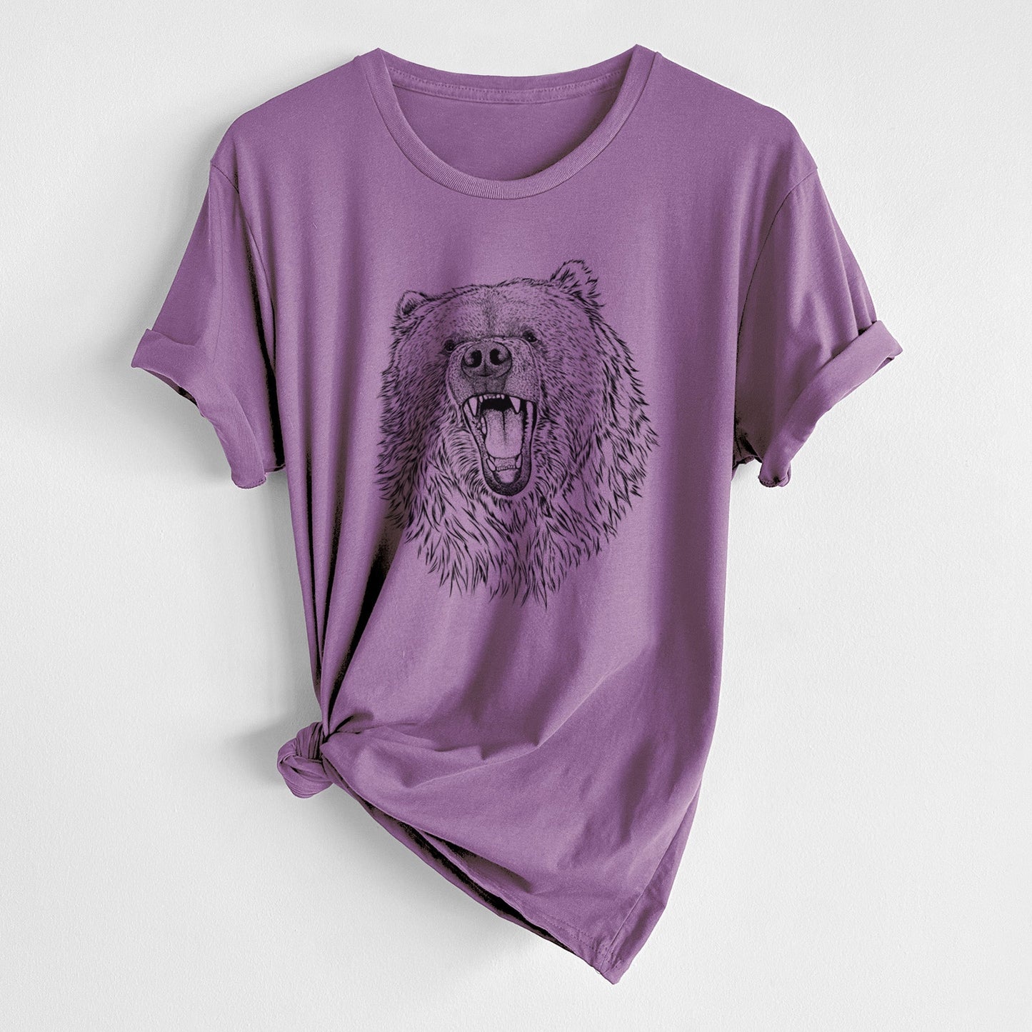 Ursus arctos - Kodiak Bear - Unisex Crewneck - Made in USA - 100% Organic Cotton