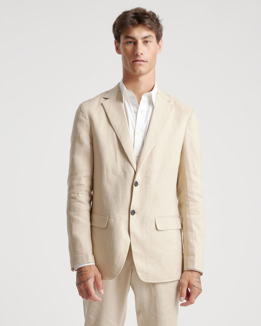 100% European Linen Blazer