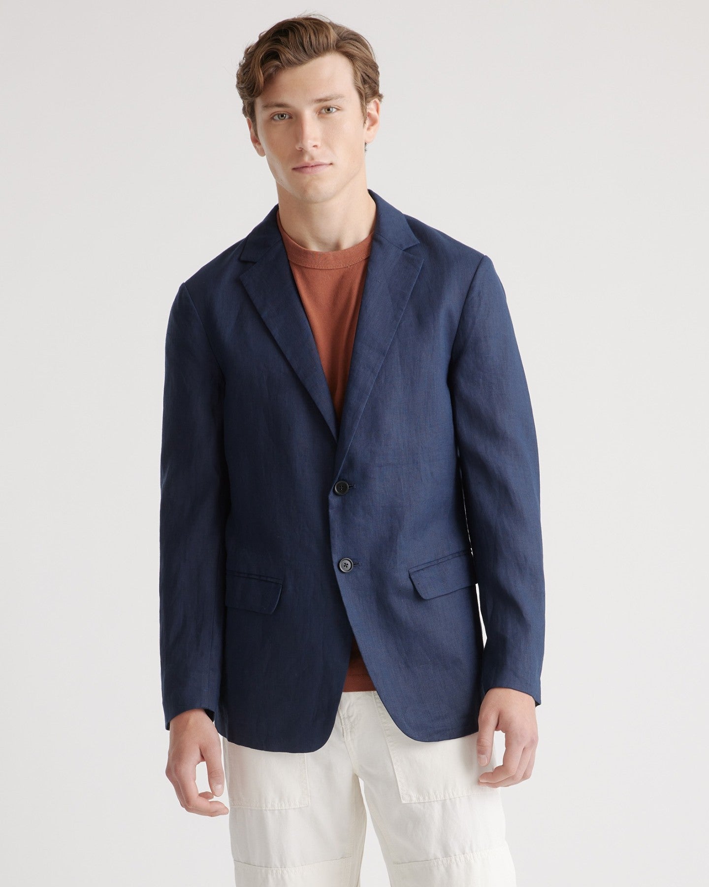 100% European Linen Blazer
