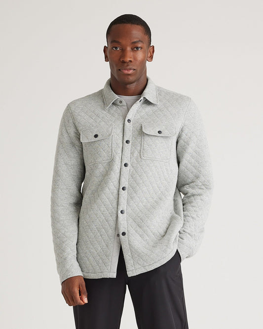 Quilted CPO Overshirt
