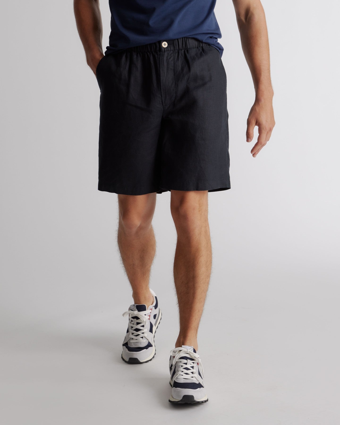 100% European Linen Shorts