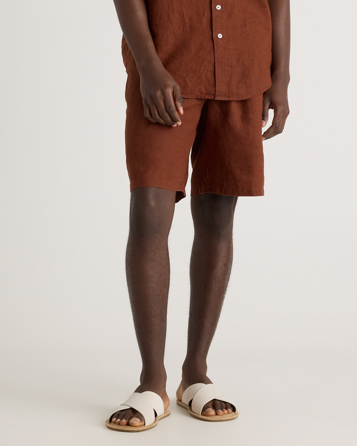 100% European Linen Shorts