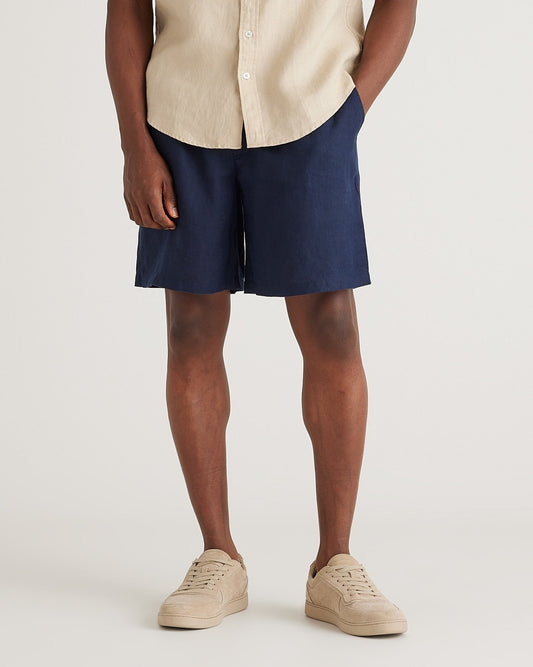 100% European Linen Shorts