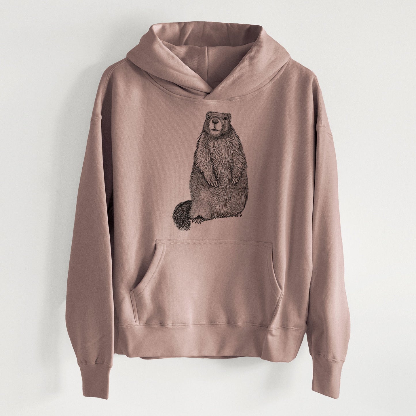 Yellow-bellied Marmot - Marmota flaviventris - Women's Heavyweight Relaxed Hoodie