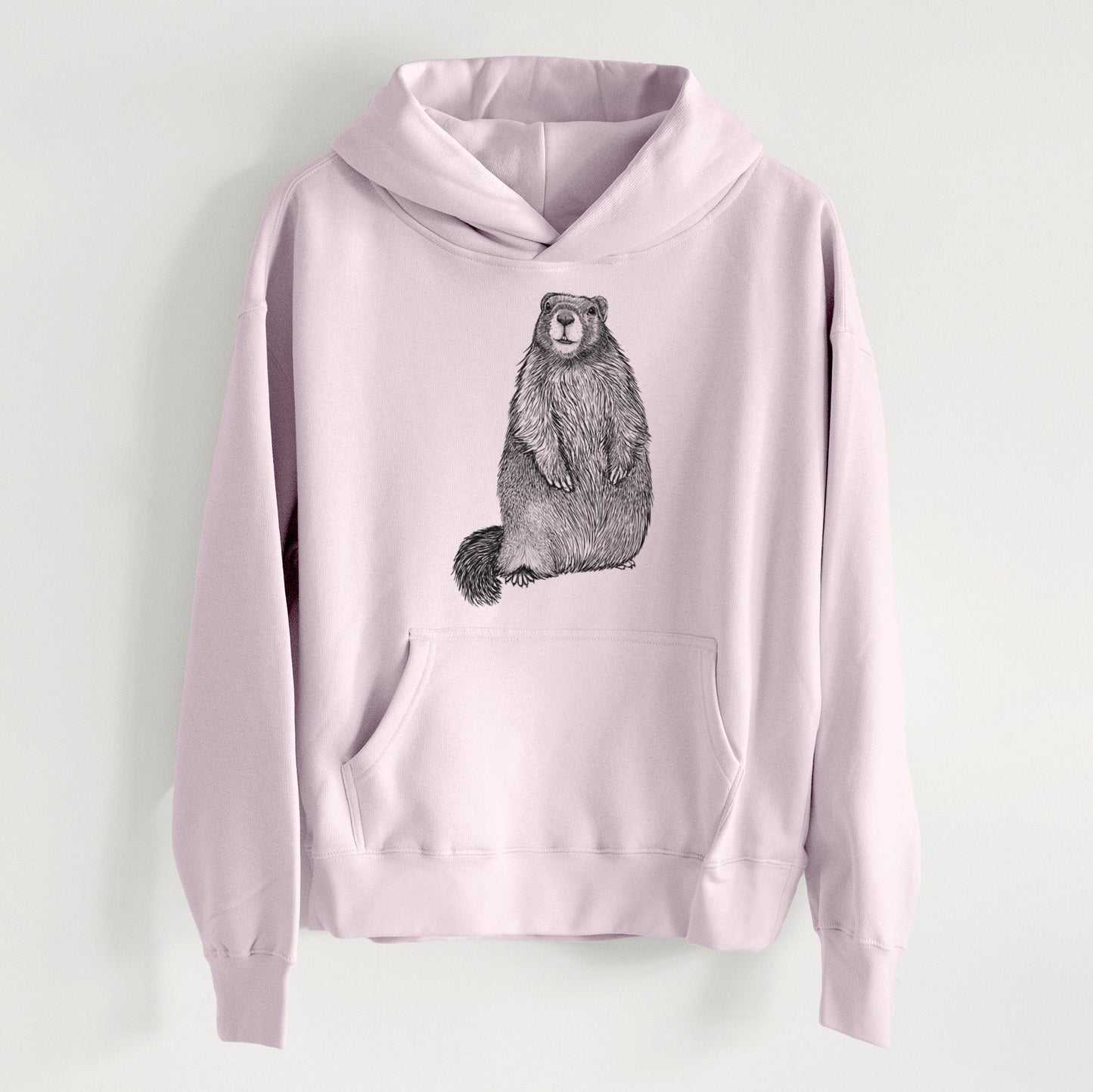 Yellow-bellied Marmot - Marmota flaviventris - Women's Heavyweight Relaxed Hoodie