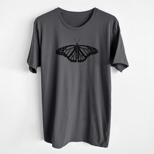Danaus plexippus - Monarch Butterfly - Unisex Crewneck - Made in USA - 100% Organic Cotton