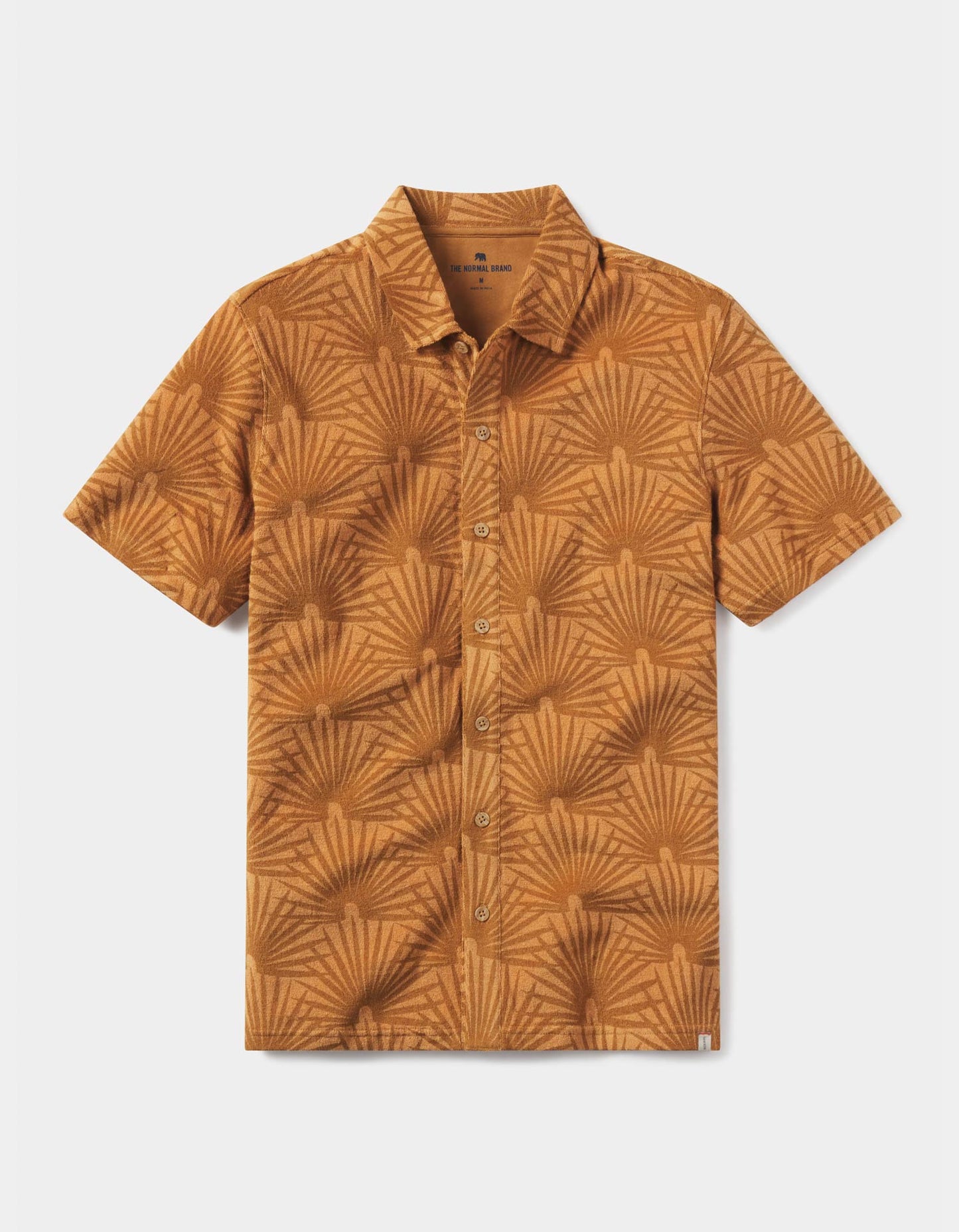 Towel Terry Button Down