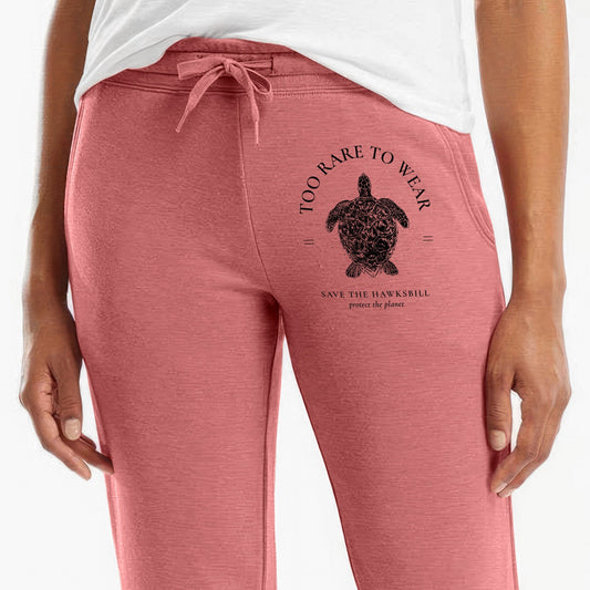 Too Rare to Wear - Save the Hawksbill - Women's Cali Wave Jogger Sweatpants