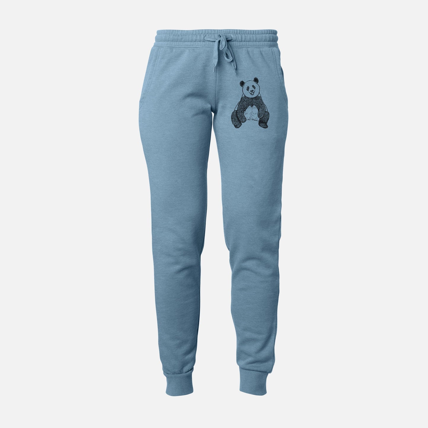 Ailuropoda melanoleuca - Giant Panda Sitting - Women's Cali Wave Jogger Sweatpants