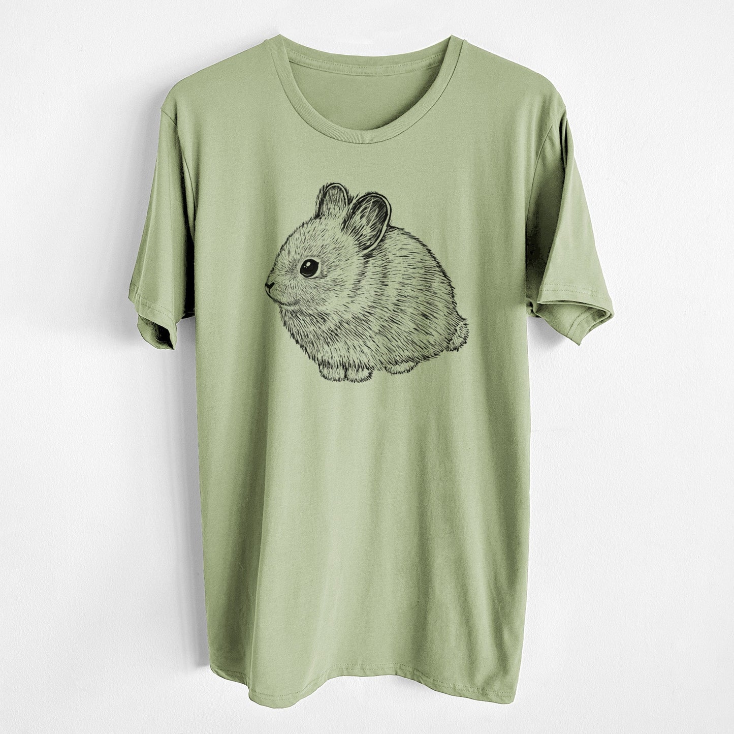Columbia Basin Pygmy Rabbit - Unisex Crewneck - Made in USA - 100% Organic Cotton