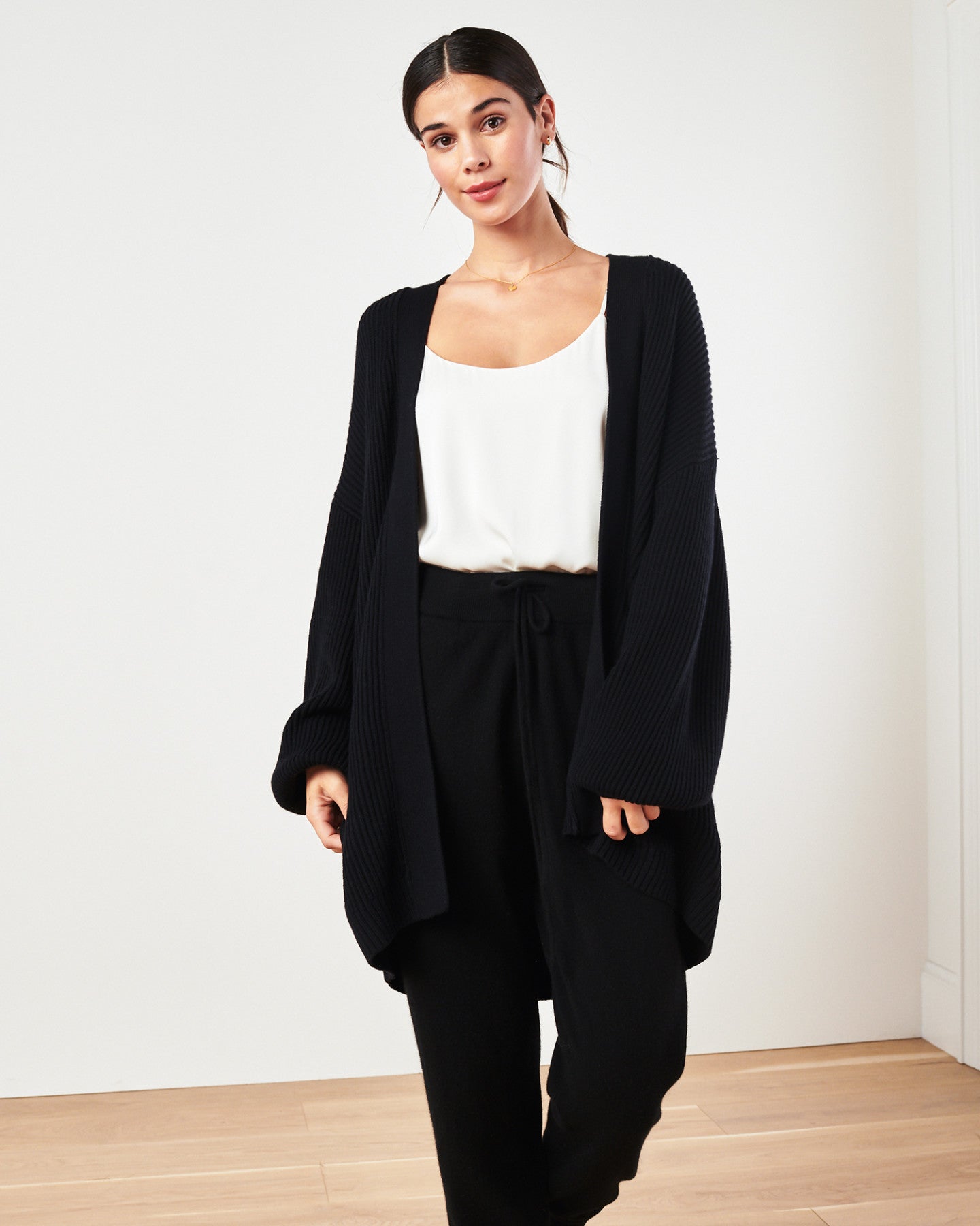 100% Organic Cotton Oversized Cardigan