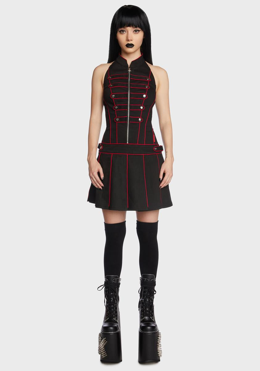 Band Mini Dress