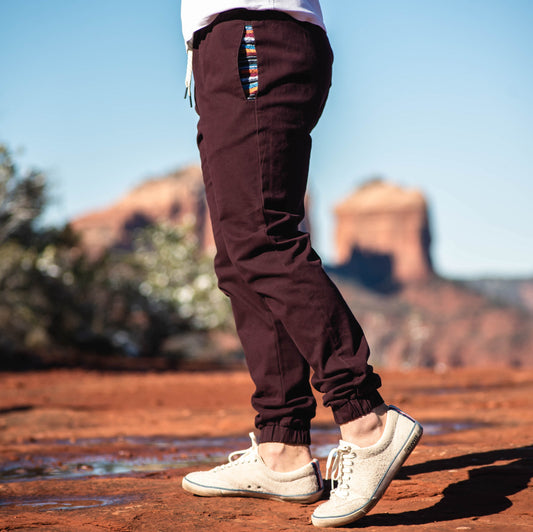 Rambler Jogger - Merlot - left