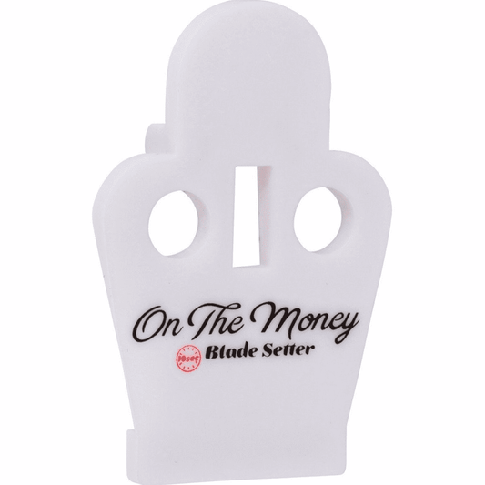 The Rich Barber On The Money Blade Setter White for Andis Slimline Pro