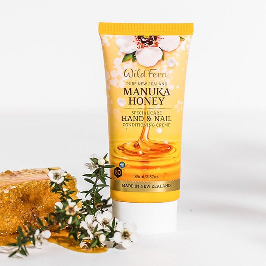 Wild Ferns Manuka Honey Special Care Hand and Nail Conditioning Creme 85ml