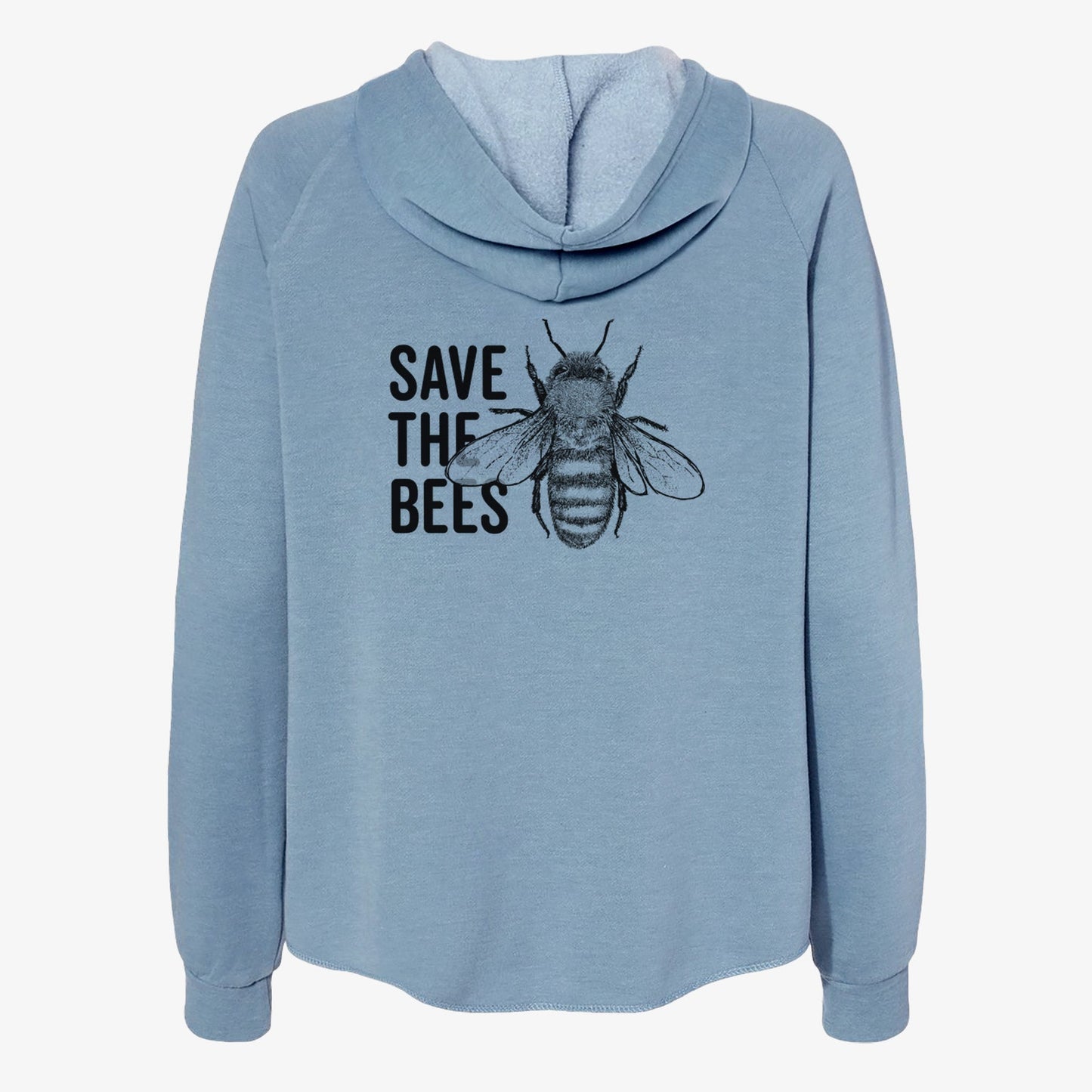 Save the Bees - Women's Cali Wave Zip-Up Sweatshirt