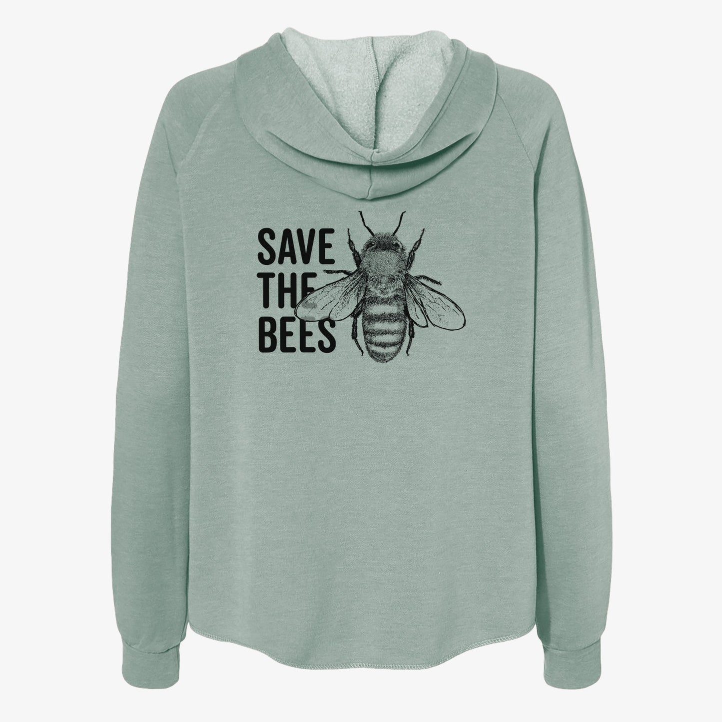 Save the Bees - Women's Cali Wave Zip-Up Sweatshirt