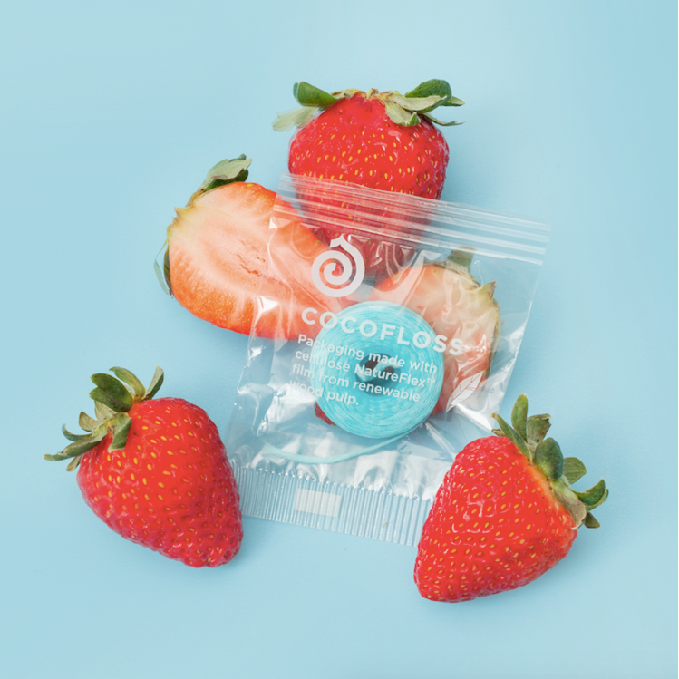 Cocofloss Refill Trio - Pure Strawberry