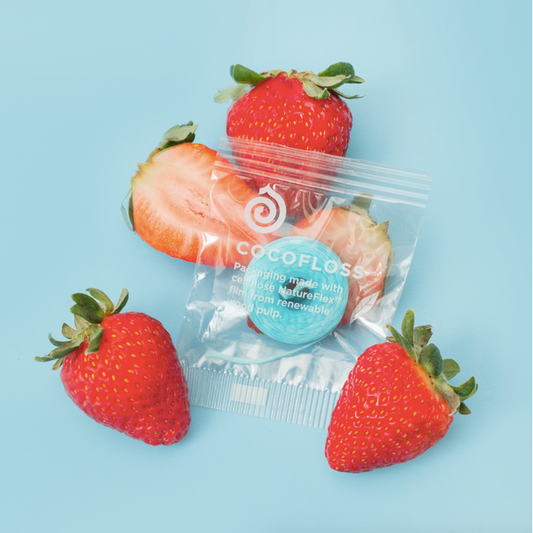 Cocofloss Refill Trio - Pure Strawberry