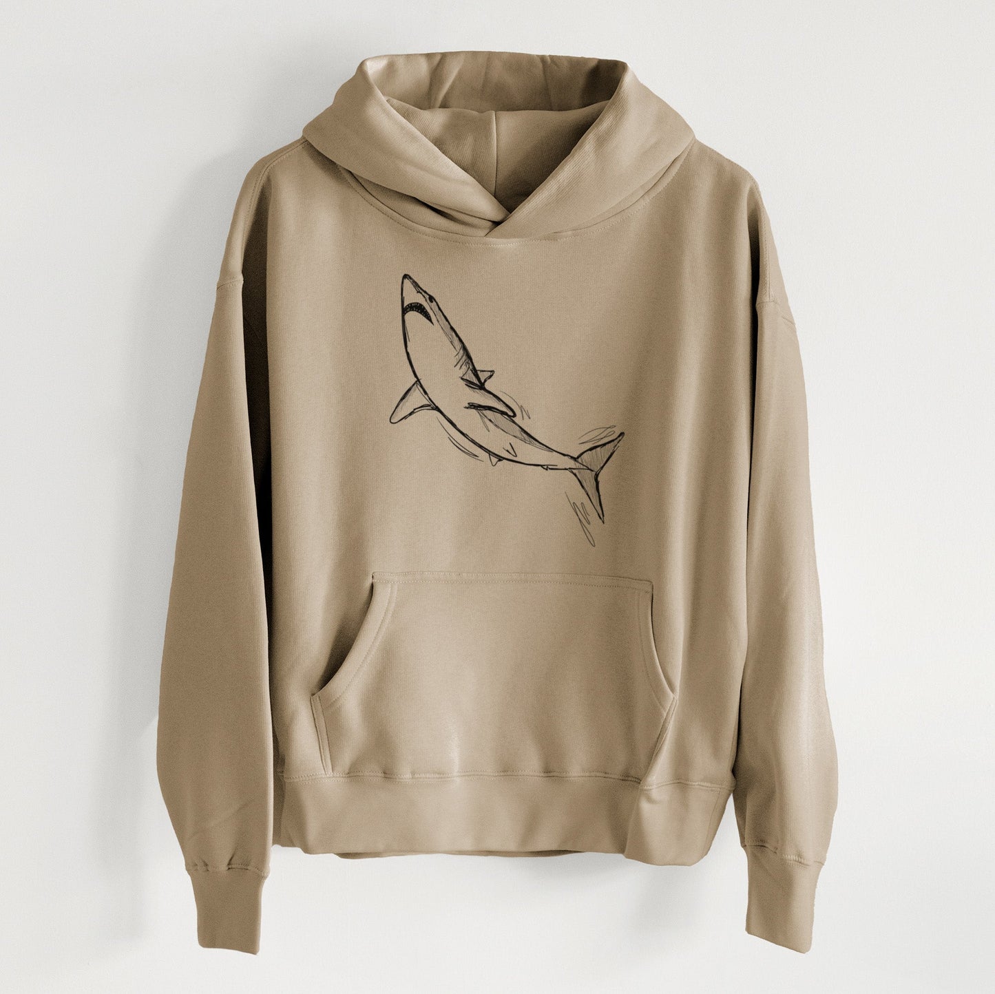 Shortfin Mako Shark - Women's Heavyweight Relaxed Hoodie