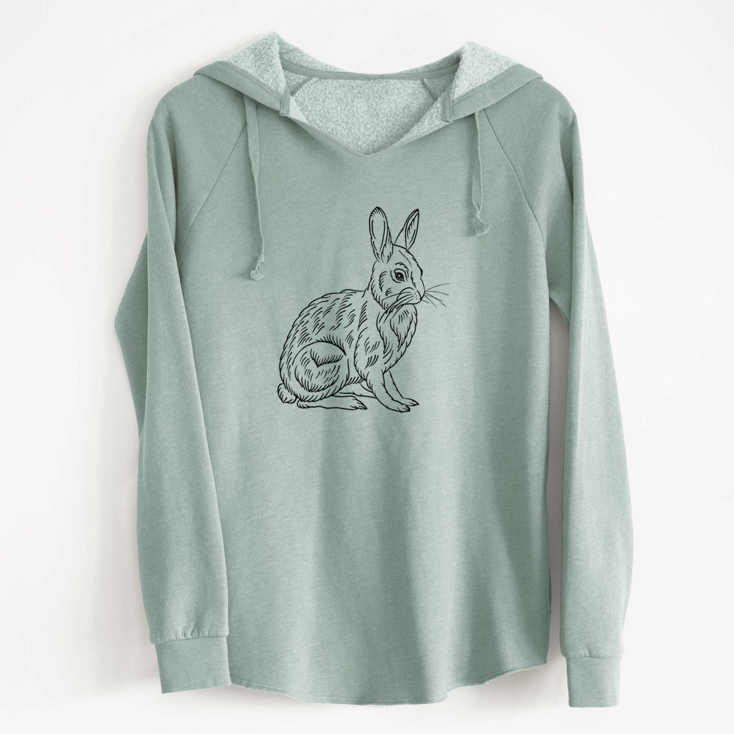 Snowshoe Hare - Cali Wave Hooded Sweatshirt