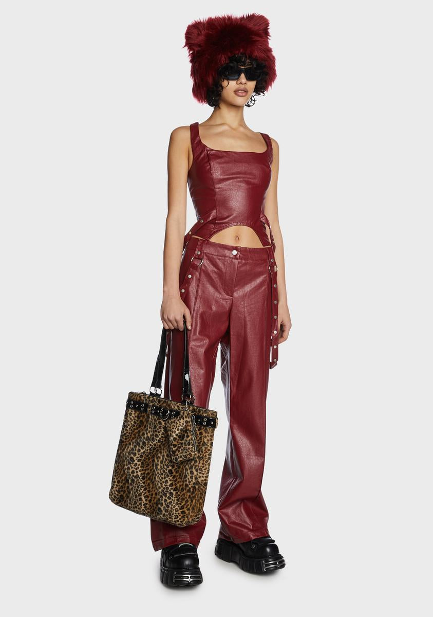 Chalice Vegan Leather Pants